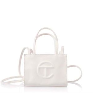 Pre-Loved Telfar Small White Bag